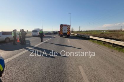 accident rutier la iesire de pe autostrada a4 spre valu lui traian judetul constanta 695516ad25660