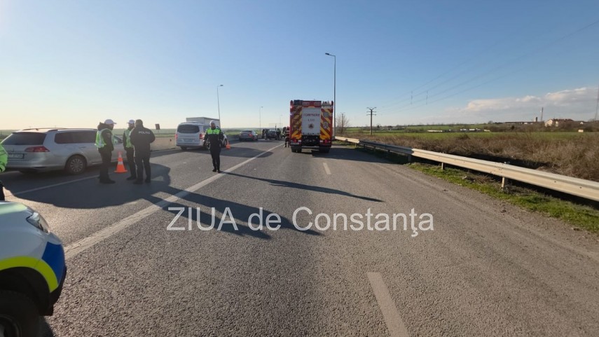 accident rutier la iesire de pe autostrada a4 spre valu lui traian judetul constanta 695516ad25660