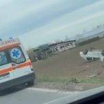 accident rutier pe dj222 intre localitatile pestera si remus opreanu un autoturism s a rasturnat 69352fc8cba02
