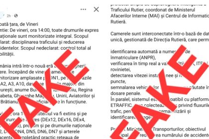 atentie politia romana mesajele despre monitorizarea integrala a traficului rutier sunt false 6931957d95a4a