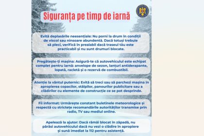atentie soferi ghid de supravietuire pe drumurile inzapezite recomandarile autoritatilor pentru siguranta la volan 6953da47eabd2