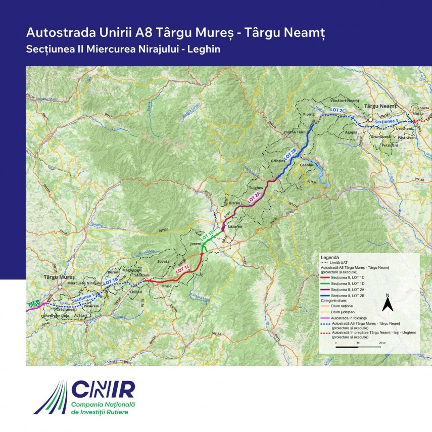 autostrada unirii a8 contracte de supervizare atribuite pentru toate loturile sectiunii montane sarateni pipirig 694c1b863566c