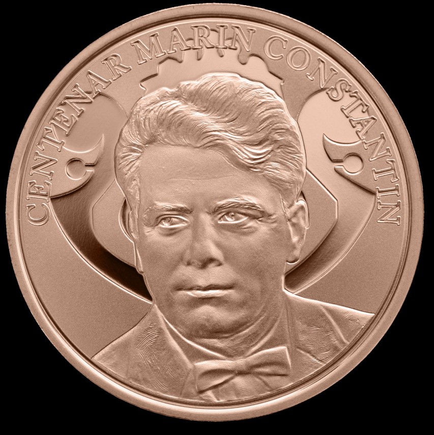 bnr lanseaza o moneda din tombac cuprat cu tema centenar marin constantin fondatorul corului madrigal 6932adc4e08d5