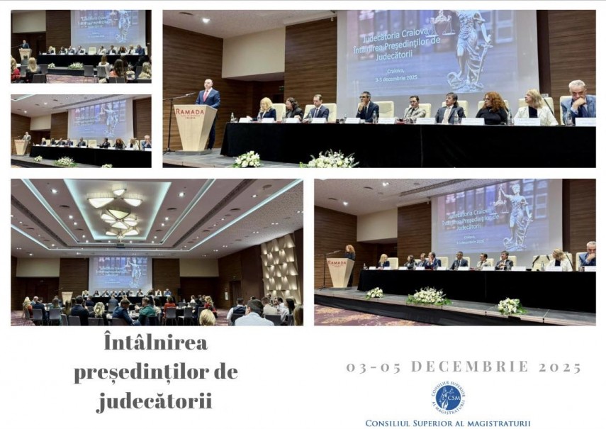 consiliul superior al magistraturii intalnire cu presedintii de judecatorii la craiova 693573e6eba31