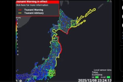 cutremur foarte puternic in japonia a fost emisa alerta de tzunami 6936f421134f6