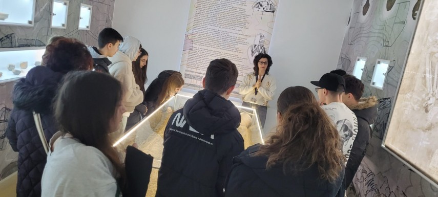 elevii liceului tehnologic axiopolis din cernavoda in vizita educativa la muzeul axiopolis centrul hamangia p 6943c90aa85d3