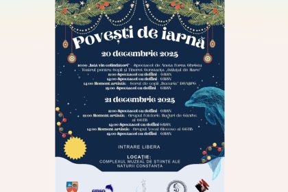 evenimentul povesti de iarna aduce spectacole gratuite colinde si momente unice cu delfinii pentru copii 694257d5a8863