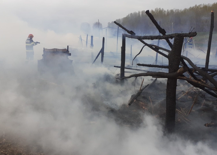 incendiu la o stana de oi din localitatea topalu 693a875174a5b