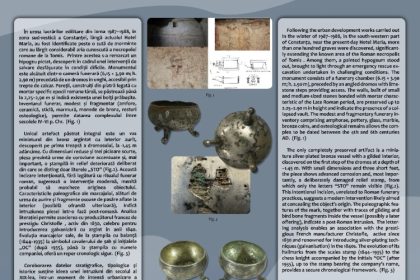 minac povestea unui vas christofle descoperit in mormantul cu oranti de la tomis 693ad38069319