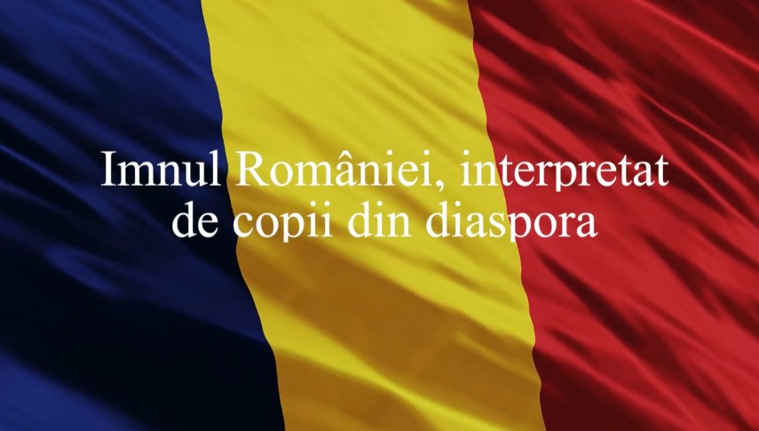 romanii din diaspora celebreaza alaturi de tara ziua nationala a romaniei imnul romaniei interpretat de copiii din afara granitelor 692d48565d6b9