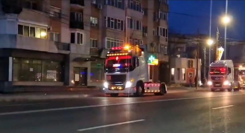 soferii din mangalia protesteaza impotriva scumpirilor si majorarii taxelor si impozitelor 694ad5f0d55d8