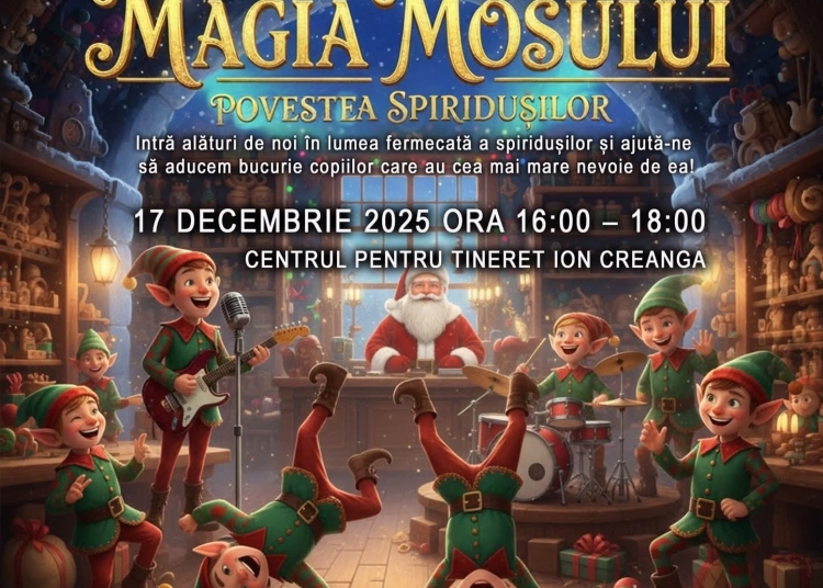spectacol caritabil de craciun la centrul pentru tineret ion creanga din tuzla 6942ad33dd1ab