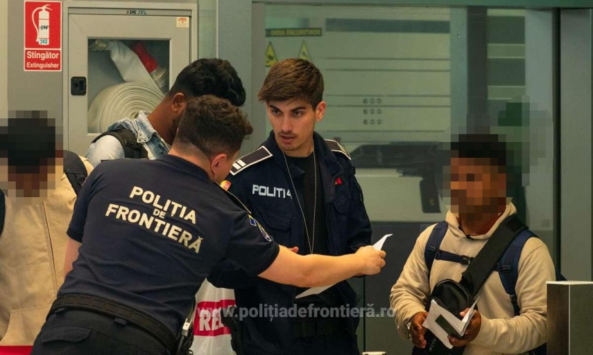 un cetatean ghanez care isi modificase viza expirata oprit pe aeroportul henri coanda 69400273dafb6