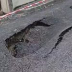 video s a surpat asfaltul pe strada mihai viteazu din tulcea miercuri incep reparatiile 692f32f00d695