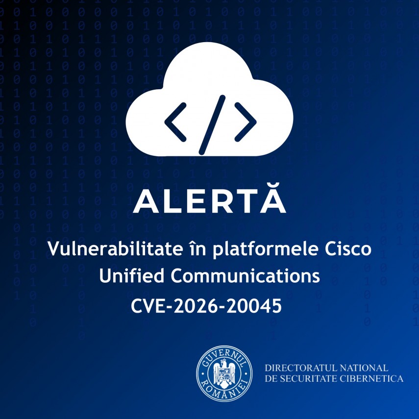 alerta de vulnerabilitate in platformele cisco unified communications 69726c0c3c667