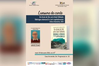 casa avramide tulcea gazduieste lansarea volumului un drum de fier prin estul salbatic dobrogea otomana in zorii capitalismului semnat de istoricul constantin ardeleanu 697c79e4b7f64