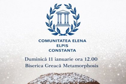 comunitatea elena elpis constanta organizeaza traditionala taiere a vasilopitei 695a1d6213243
