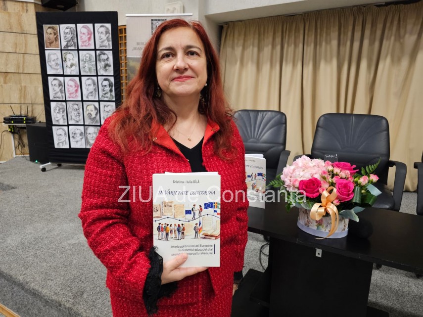 constanta gazduieste lansarea volumului in varietate concordia istoria politicii uniunii europene in domeniul educatiei si al promovarii interculturalismului semnat de cristina iul 6970f0724d62e