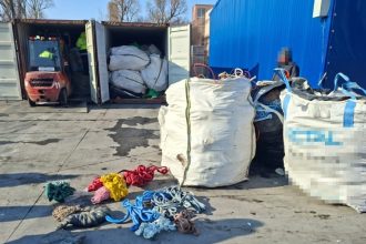 containere incarcate cu aproximativ 40 tone deseuri depistate in portul constanta 6970d8b32b348