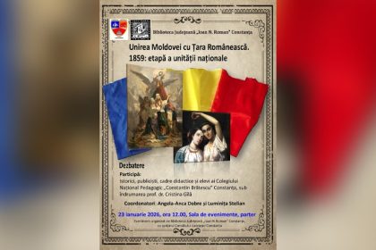 dezbatere la biblioteca judeteana constanta unirea moldovei cu tara romaneasca 1859 etapa a unitatii nationale 696f9ecb67536