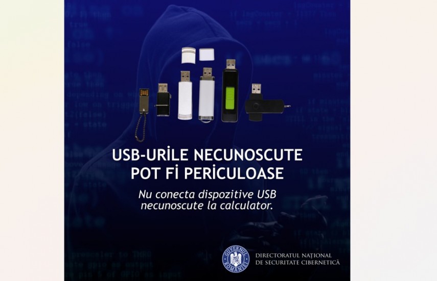 dnsc avertizeaza asupra riscurilor utilizarii stick urilor usb necunoscute 69689369d2405