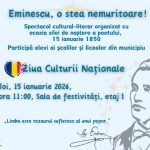 elevii de la scolile si liceele din tulcea celebreaza ziua lui mihai eminescu la biblioteca judeteana panait cerna 6964be5871dd0