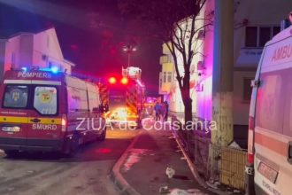 incendiu intr un bloc din murfatlar mai multe persoane evacuate o victima 696a7880835e9