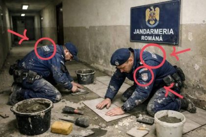 jandarmeria romana respinge informatiile false despre jandarmii constanteni surprinsi punand gresie 695cfce54eb9a