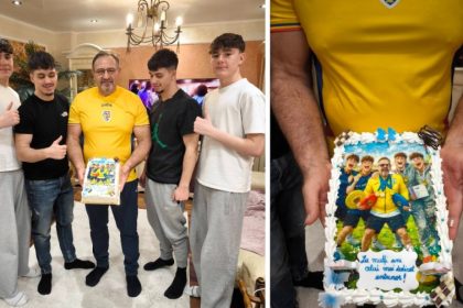 moment aniversar special cu doua perechi de gemeni la multi ani celui mai dedicat antrenor video 697cce737c105