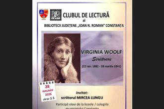opera scriitoarei virginia woolf dezbatuta la biblioteca judeteana constanta 69776b9715491