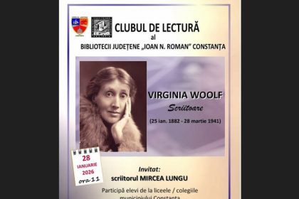 opera scriitoarei virginia woolf dezbatuta la biblioteca judeteana constanta 69776b9715491