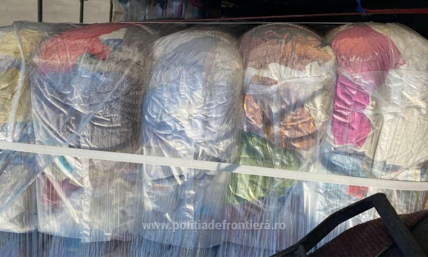 peste 16 tone de deseuri textile oprite la intrarea in tara la punctul de trecere a frontierei siret 696f550561ddd