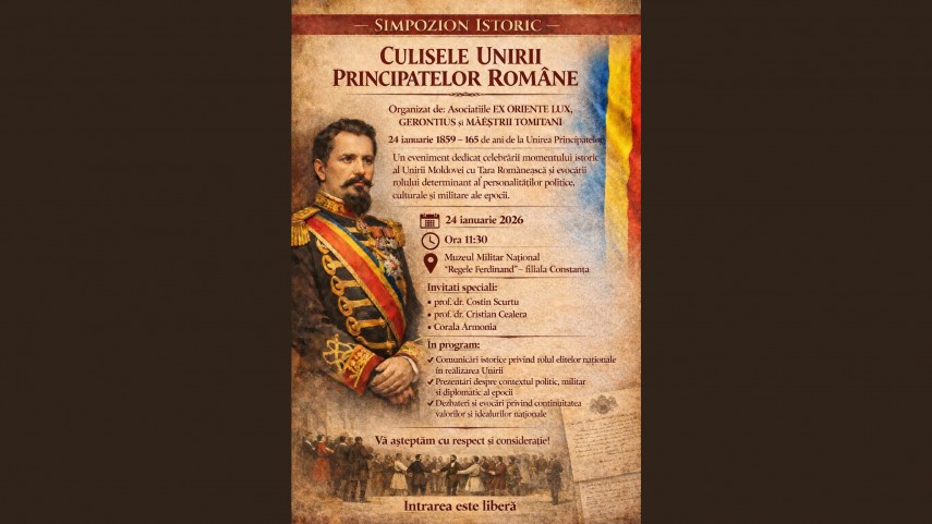 simpozion istoric culisele unirii principatelor romane la muzeul militar din constanta 696e189d5d227