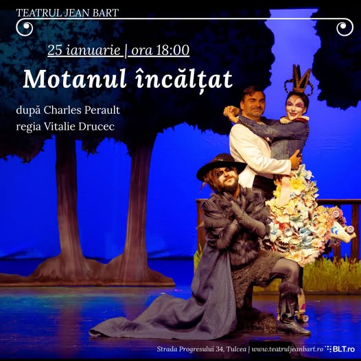 spectacolul motanul incaltat in interpretarea artistilor teatrului jean bart tulcea 697276984d5d6