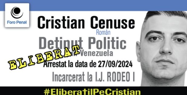 un cetatean roman a fost eliberat dintr o inchisoare din venezuela 696deeaa44f58