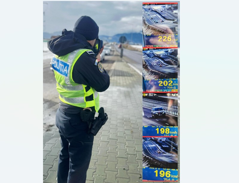 un tanar de 18 ani cu permis de doar doua luni surprins de radar cu 226 km h 695e70de2952f