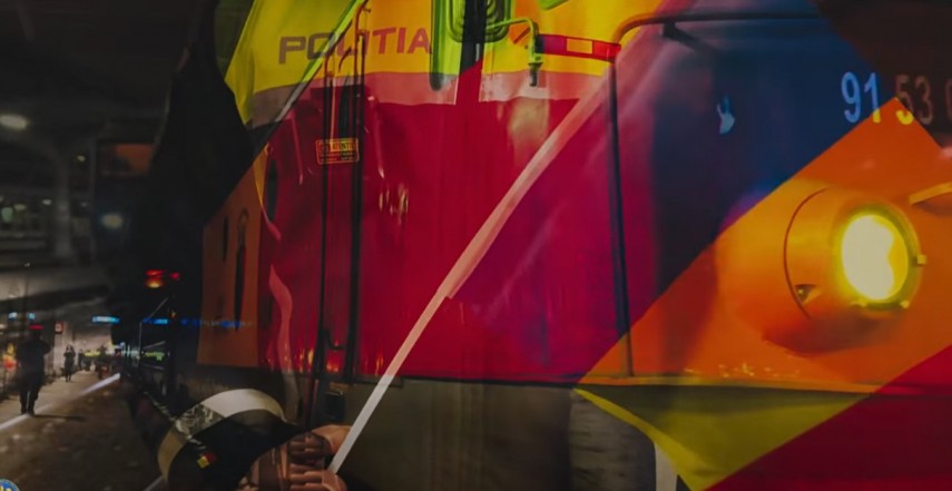 video trenul unirii a plecat din gara de nord cu directia iasi 6974cfc34f5e4