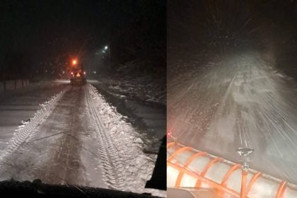 zapada continua sa dea batai de cap in judet pompierii solicitati pentru o masina blocata intre corbu si luminita 69640ba479b8b