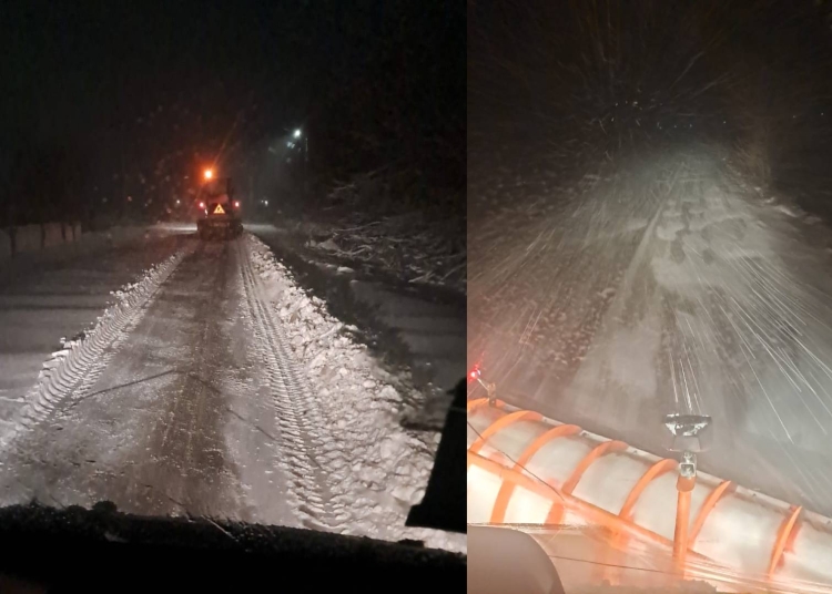 zapada continua sa dea batai de cap in judet pompierii solicitati pentru o masina blocata intre corbu si luminita 69640ba479b8b