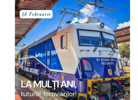 16 februarie ziua feroviarului cfr calatori ureaza la multi ani feroviarilor din intreaga tara 6992e3a4cc632