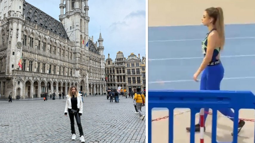 alecsandra scarlatescu din constanta pe podium la concursul european din belgia 698eee4a7befb