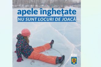 apel catre parinti pentru a evita tragediile pe lacuri si rauri un singur pas pe ape inghetate poate insemna o viata pierduta 698101bd0f0af