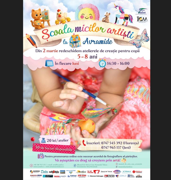 ateliere de creatie la casa avramide tulcea pentru copiii de pana in opt ani 699d6edb3e374