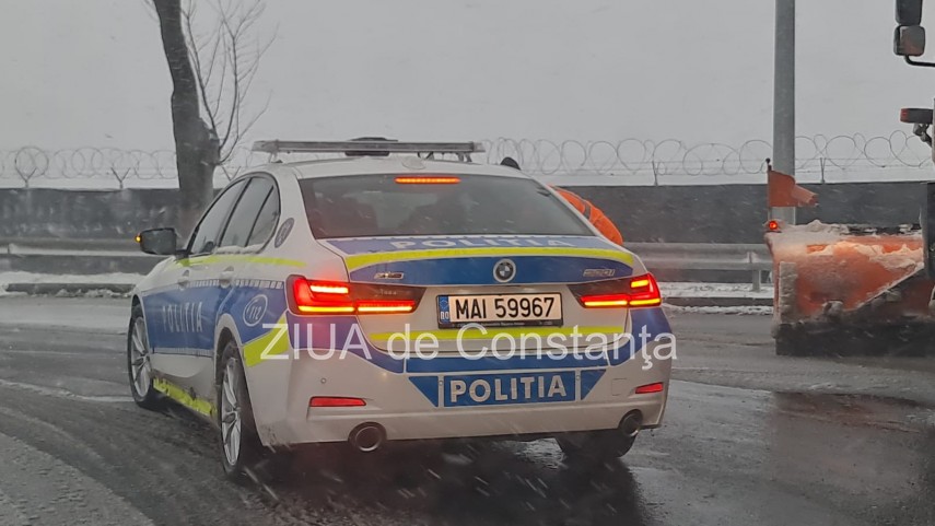 atentie soferi pe mai multe drumuri din judetul constanta s a format polei anuntul ipj constanta 69956668ce542