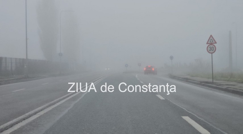 ceata si trafic in conditii de iarna pe a2 bucuresti cernavoda manevre navale suspendate in bara sulina judetul tulcea 6996b81f0ed62