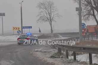 circulatia se desfasoara in conditii de iarna in judetul constanta recomandarile politistilor ipj constanta pentru soferi 697fbaaf58597