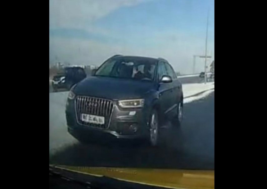 contrasens periculos pe a3 soferul ajuns viral a fost prins si sanctionat 699b3ffebb36f