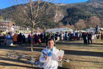 cristian tranulea din nou vicecampion european la inot in ape inghetate 69859eb5e8aac