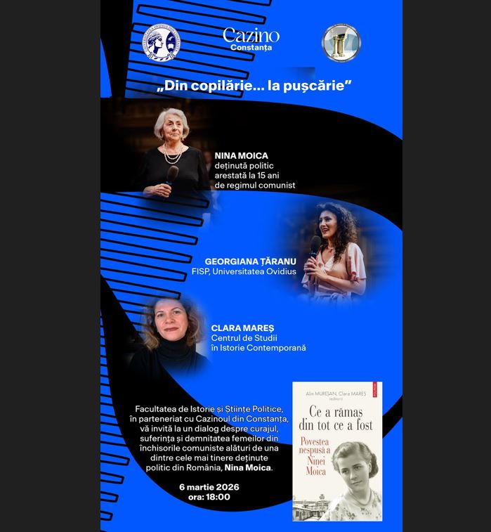 dialog despre demnitatea femeilor din inchisorile comuniste la cazinoul constanta 69a066409efbf