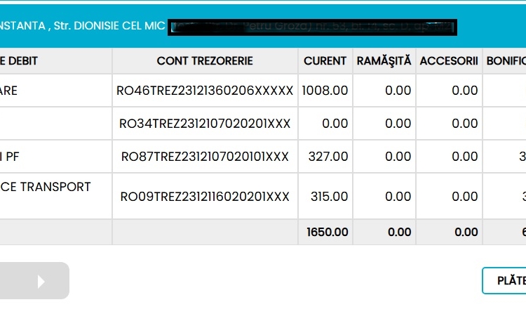 dispare taxa de 200 de lei spit a eliminat o din conturile constantenilor dupa hotararea tribunalului 6985e22494dcf